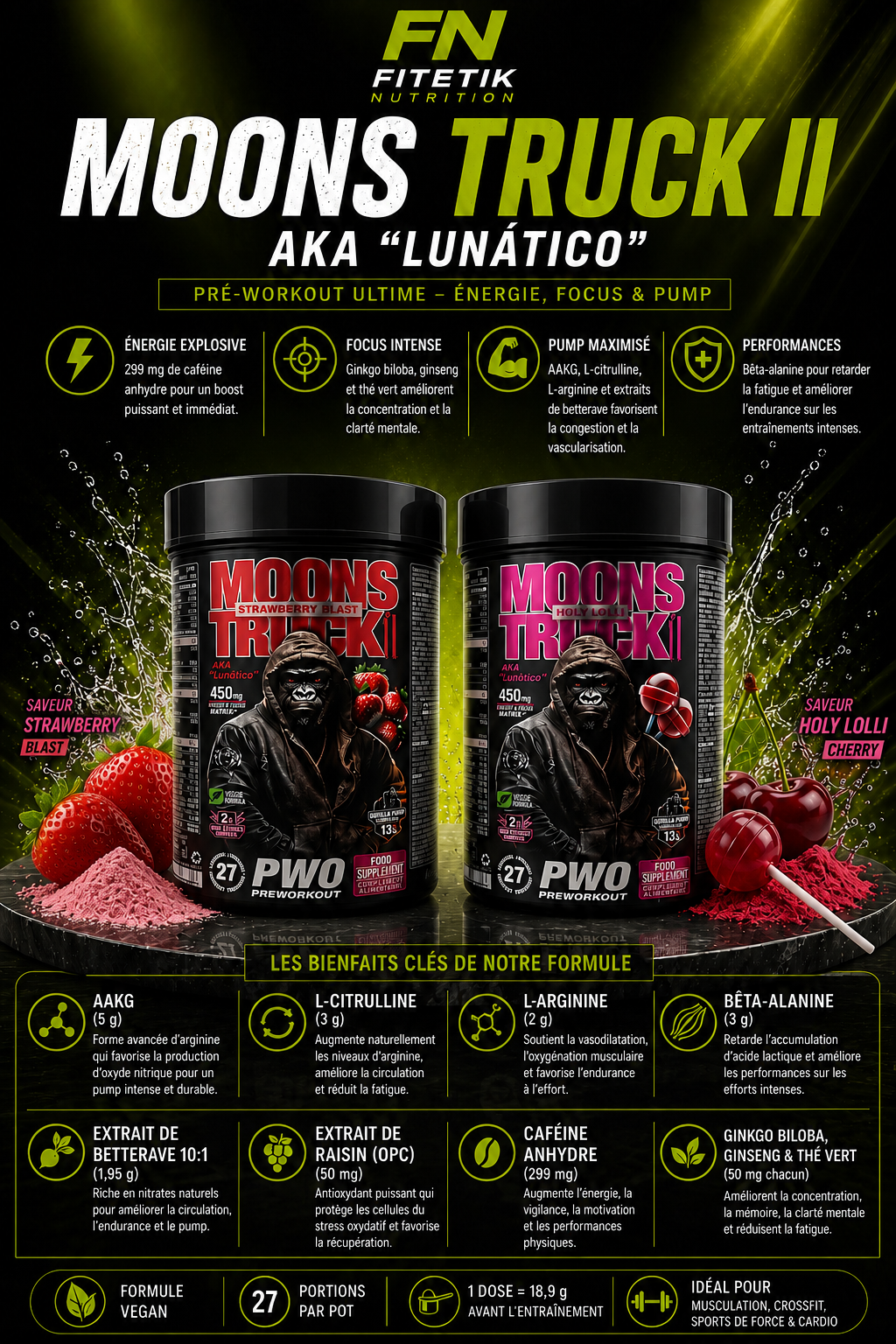 Pre Workout Moons Truck - Zoomad Labs
