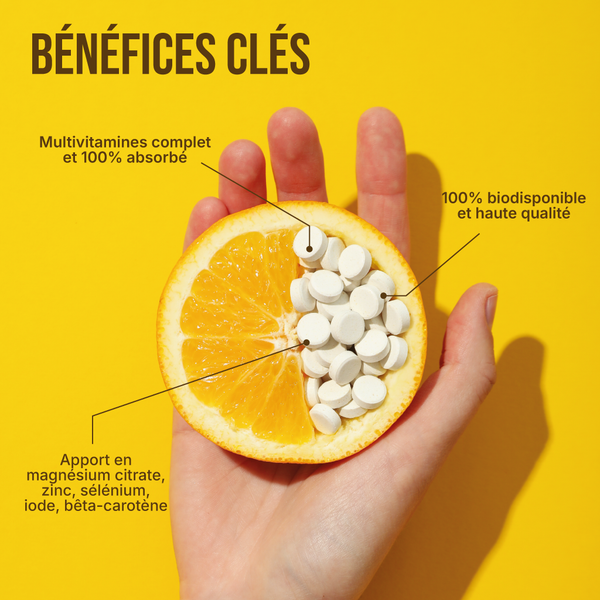 Yam Nutrition Multivitamines  ( 120 Gélules )