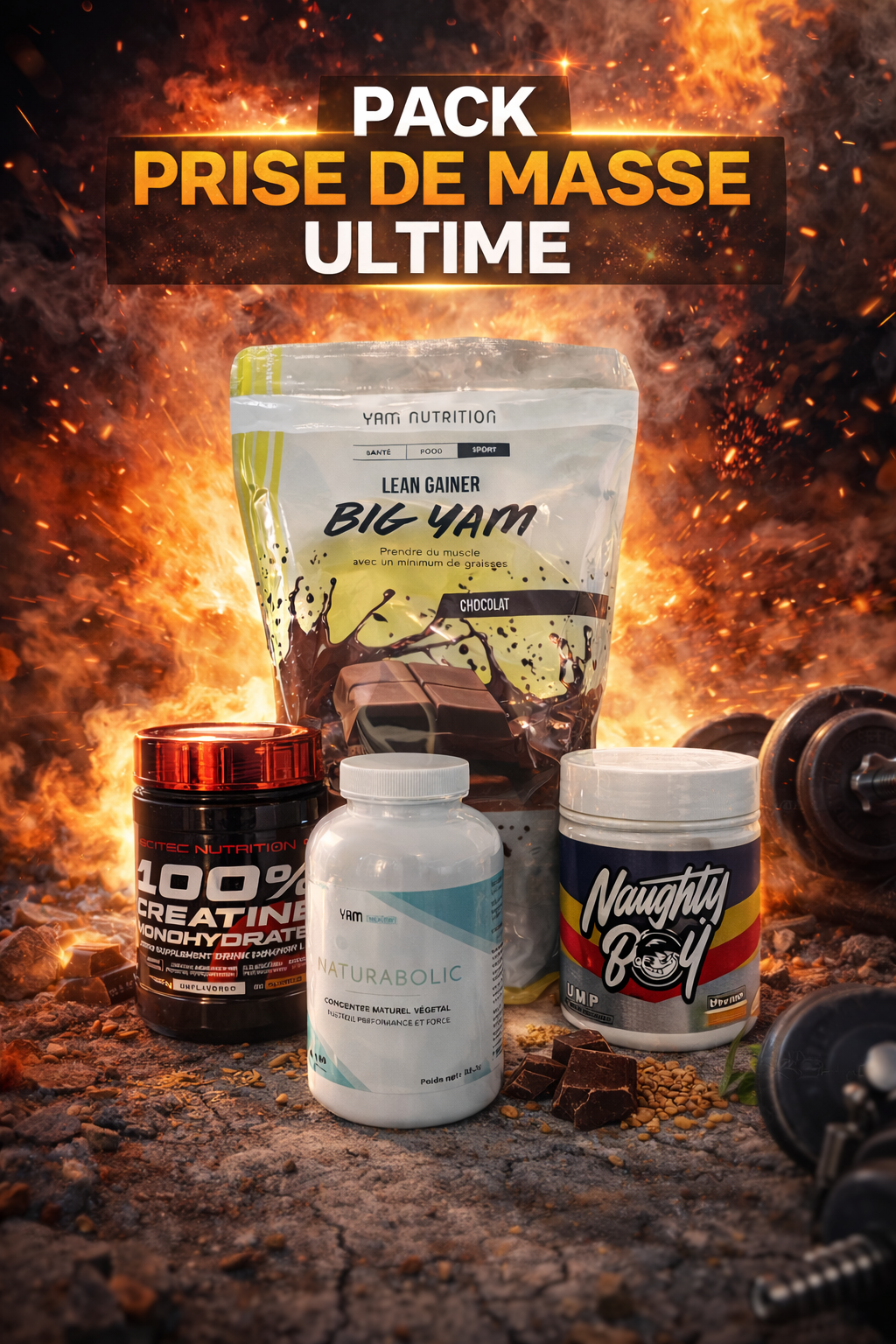 Pack Prise de Masse Ultime 💪🔥